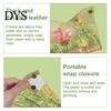 Foldable Napkin Storage Leather Tissue Box Cover with Oil Painting Pattern, Desktop Organizer, Holder Multi Purpose Case, Facial Paper Organizer