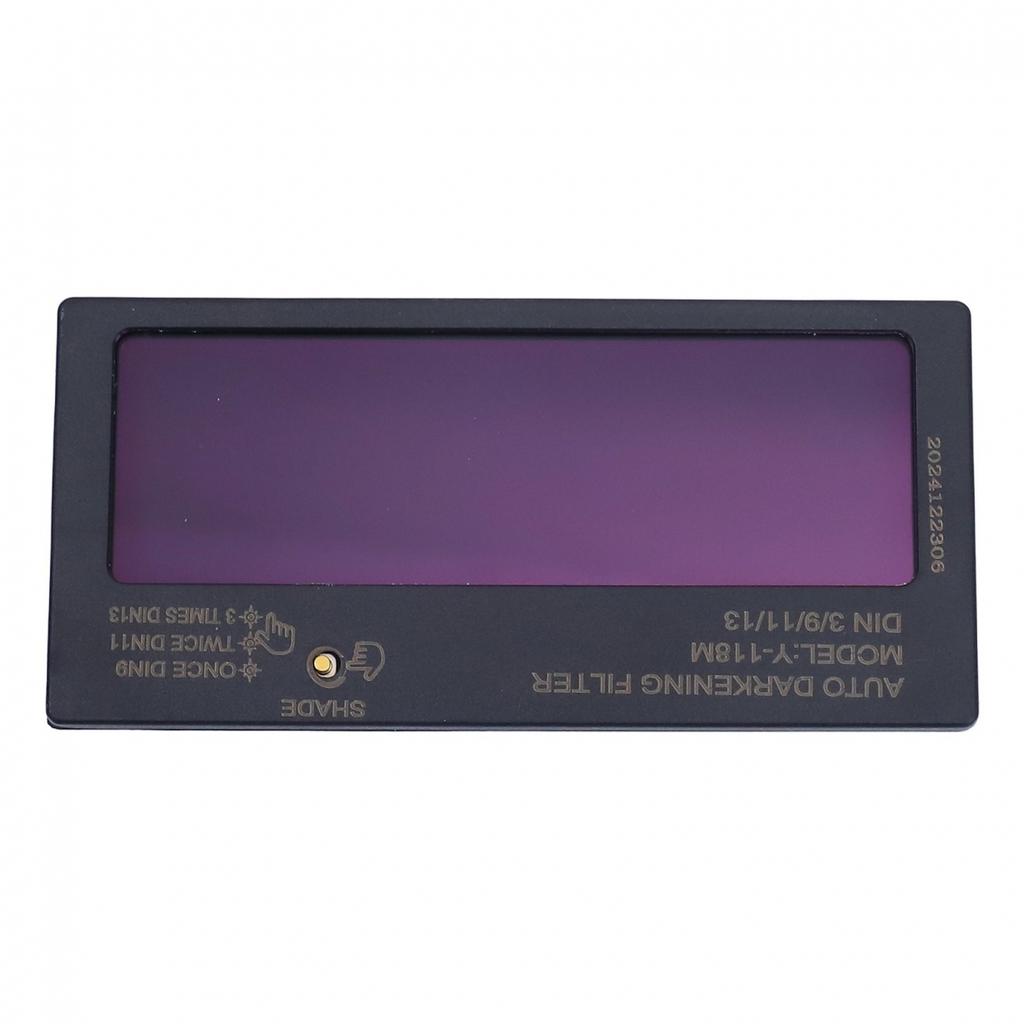Automatic Dimming Welding Lens with High Transmittance and Sensitivity Probe
