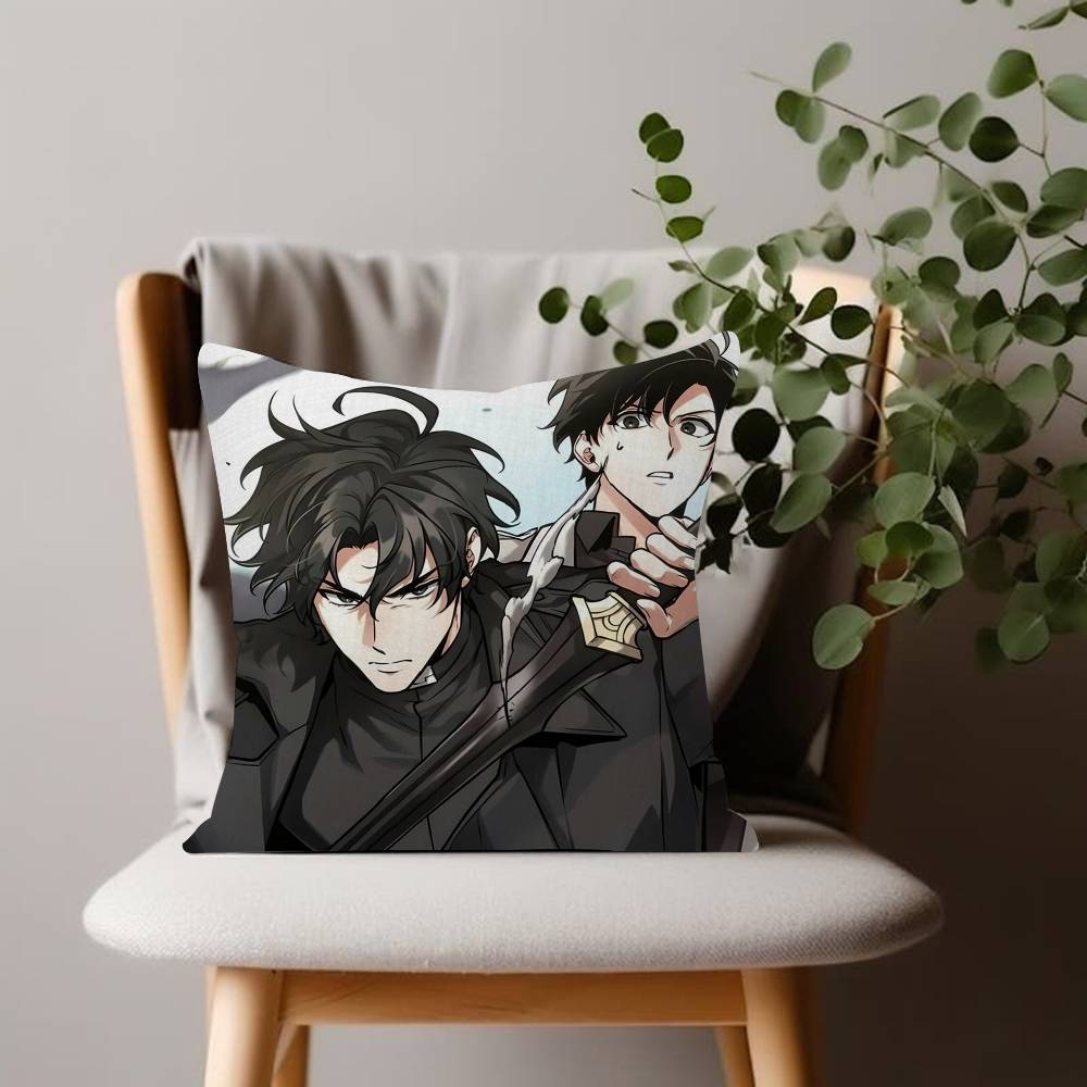 Cartoon Anime Omniscient Readers Viewpoint Pillow Cushion Cover Pillowcase Living Room Sofa Home Decorative Pillowcase
