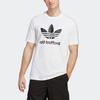 Adidas Originals Trefoil Manchester United OG Tee Casual Short Sleeve T-Shirt Men Tops White IP5550