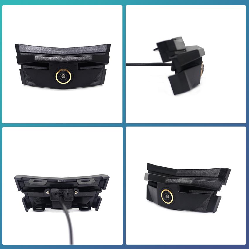 Front View Golden Lens Camera For Toyota Alphard Vellfire 2018 2019 2020 HD Night Vision Parking LOGO Front Waterproof Camera