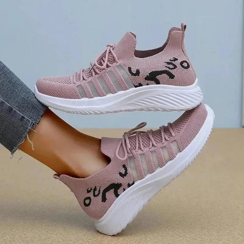 Summer Shoes for Women 2025 New Mesh Shoes Breathable Sports Shoes Fashionable and Versatile Casual Sneakers Zapatos Casuales