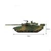 1/72 Scale Tank Model Assembled Playset Collection Desk Decoration Tracked Crawler