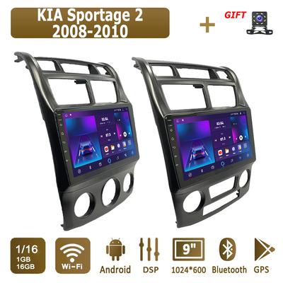 Android-Autoradio für KIA Sportage 2 2008–2010, Multimedia-Player, Head Unit, Stereo, GPS-Navigation, BT, WLAN, 1 + 16 GB