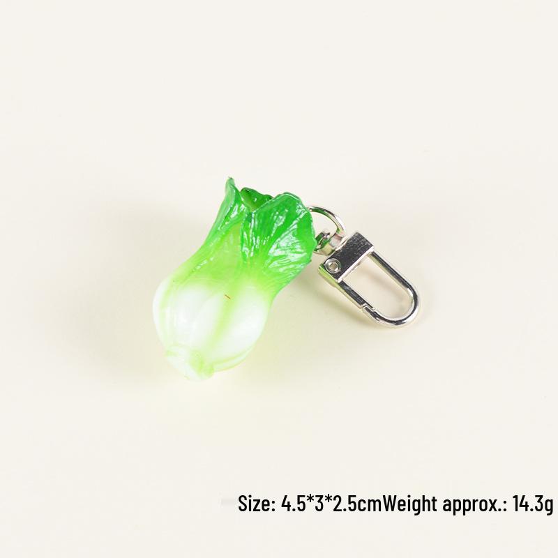 Erdbeere Obst & Gemüse Schlüsselanhänger Anhänger - Niedliches Kreatives Spielzeug & Studentengeschenk