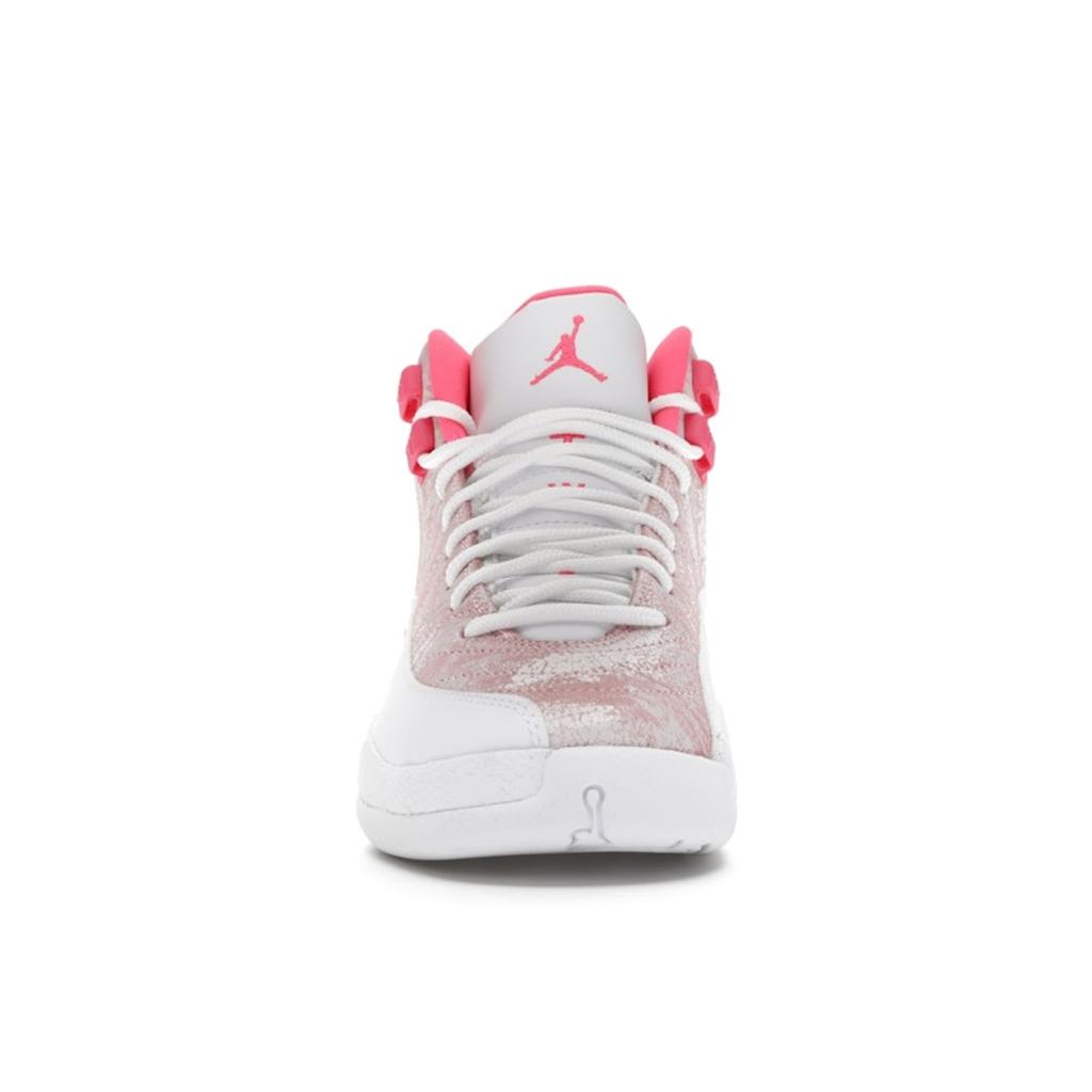 Air Jordan 12 Retro GS Arctic Pink Kids Sneakers White Arctic-Punch Hyper-Pink 510815-101