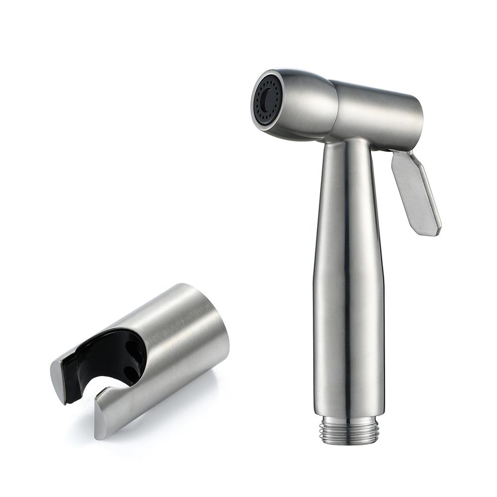 Hand Held Modern Wall-Mounted Bidet Spray for Toilet Sanitary Wares Stainless Steel Bidet Sprayer