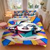 3pcs Pop Art Marilyn Monroe Duvet Cover Set - Machine Washable, Includes 1 Duvet Cover and 2 Pillowcases, No Core Included, All-Season Home