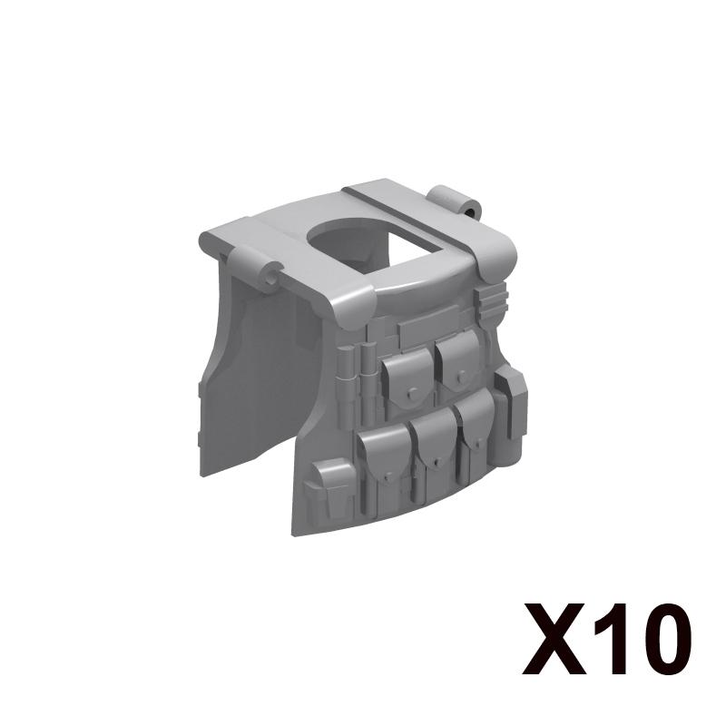 Military Building Blocks US Solider Figure M4 Gun Vest Special Force Tactical Bulletproof  Armour Weapon Accessories Bricks Toys