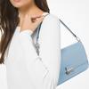 New MICHAEL KORS Bradshaw Leather Shoulder Bag Chain Baguette Shoulder Bag Women's Blue 30S1S2BL1L-CHAMBRAY