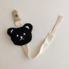 Pacifier Chain Plush Pendant Pacifier Clip Holder Soft Plush Bear Crib Hanging Decorations Infant Pacifier Accessories