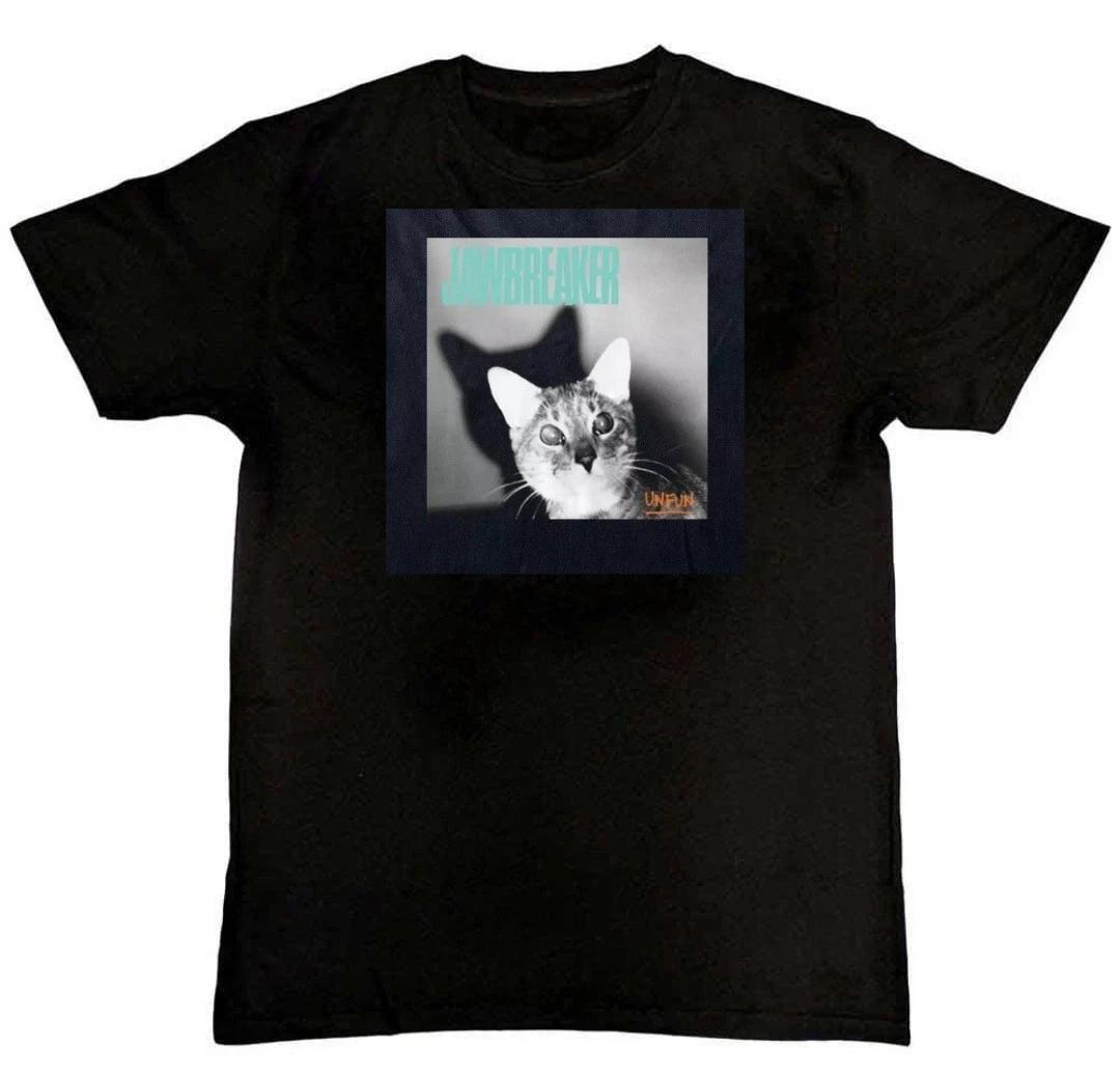 Men s and Women s T-shirts Jawbreaker Band Unfun Cat Music Lover Graphic Unisex T-Shirt S M L XL 2 3 4 XL XS