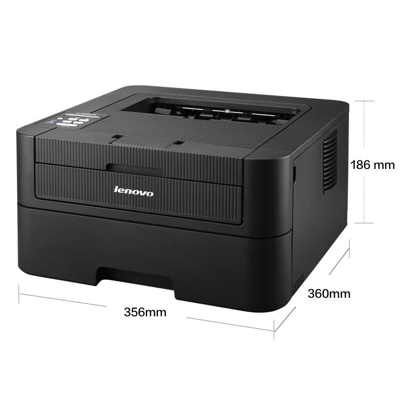 Lenovo LJ2655DN Black & White Duplex Laser Printer CN plug (adapter included)