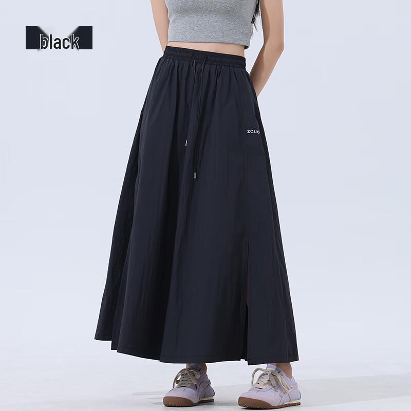 Zauo Casual Sun Protection Skirt M