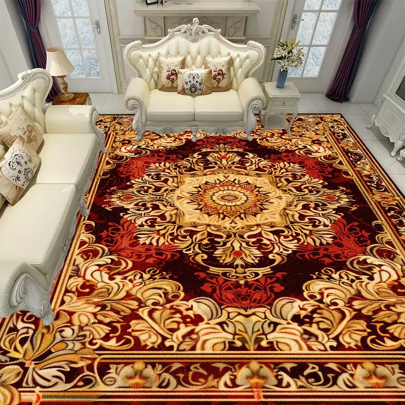 Luxury Persia Large Area Rugs for Living Room Decoration Home Sofa Area Carpet Bedroom Cloakroom Non-slip Floor Mat Customizable