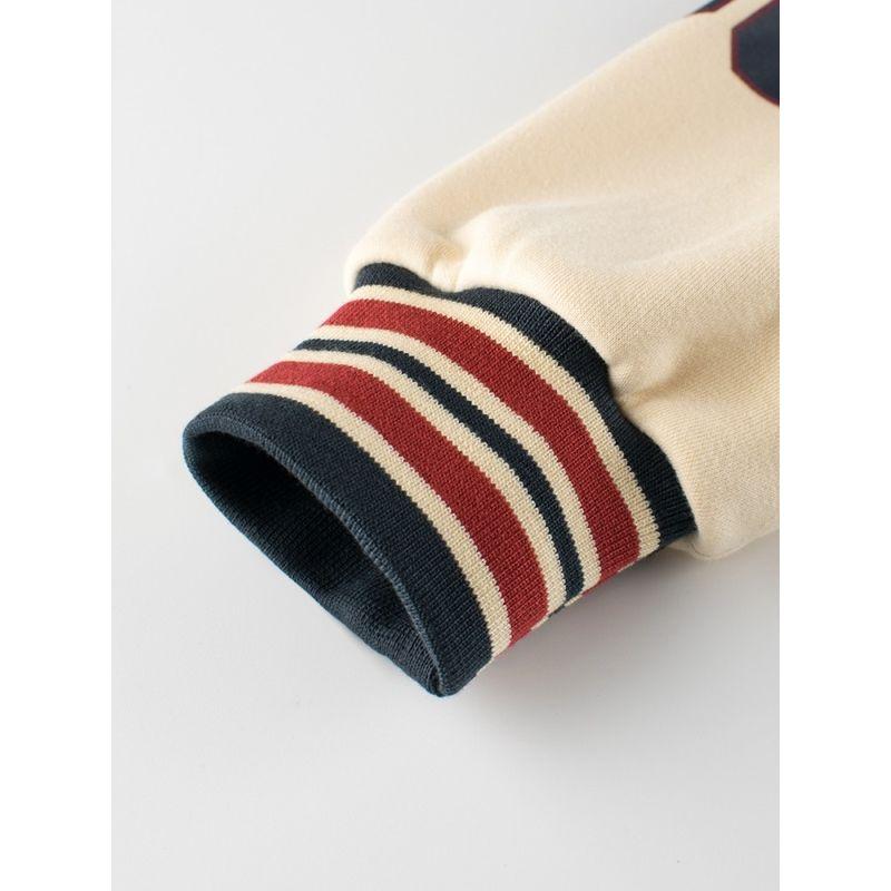 Autumn and Winter Children's Fleece-Lined Sweater Boys' Baseball Jacket Outwear Girl Bear Long Sleeves Children's Fleece Clothes