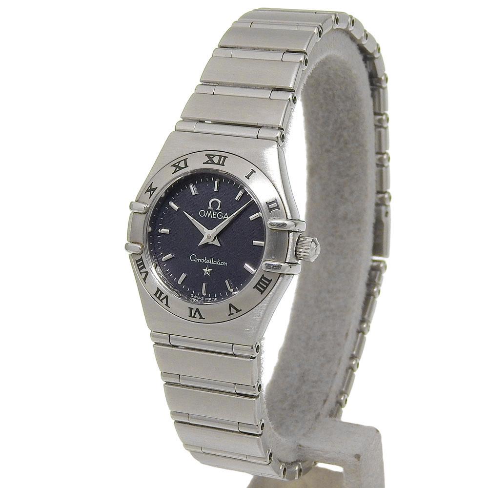 OMEGA Constellation Mini Watches 1562.40 grayDial Stainless Steel Quartz Analog display Women Used