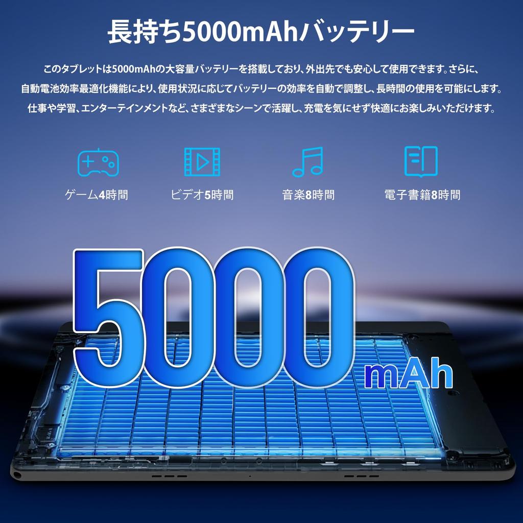 FancyDay Tablet 6 Facial Android Widevine L1 Bluetooth WiFi 5000mAh Includes Wireless Protective and Black - 10-inch Wi-Fi Model, Recognition,