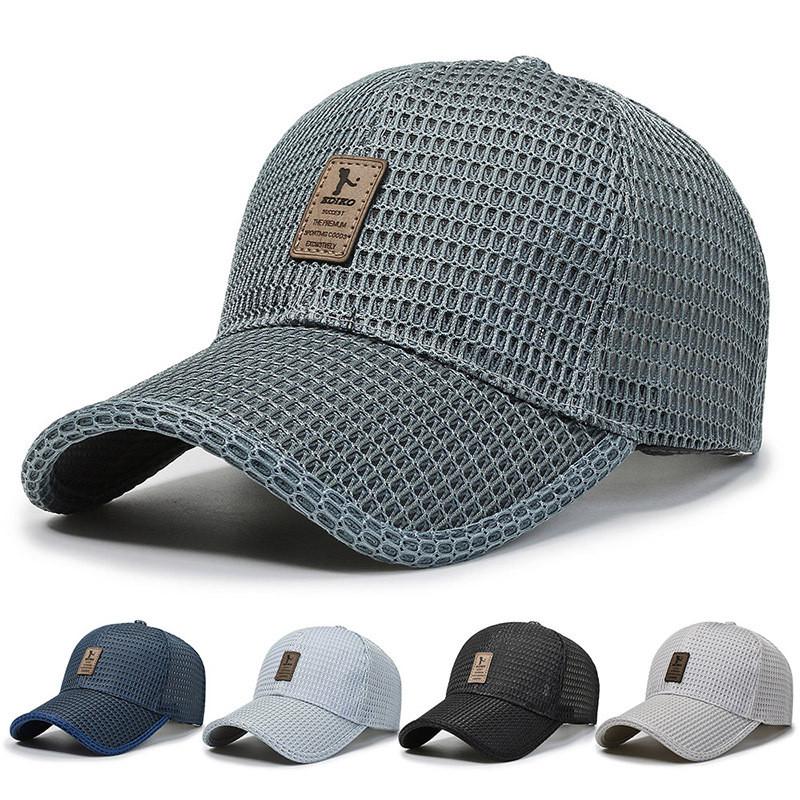 Cap Baseball Casual Student Duckbill Cap Sun Protection Net Cap Hats Sports