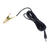 Clip On Pickup Dual Channel HiFi Soundhole Pickup Clip for Guitar Erhu String Instrument Gold 300cm 118.1in