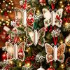 Decorazione Regalo Appesa in Acrilico 2 Pezzi Farfalla Portadenaro Ornamenti, Ciondolo Decorativo Portadenaro per Albero di Natale Finestra Appeso, Scatola Unica Compleanno