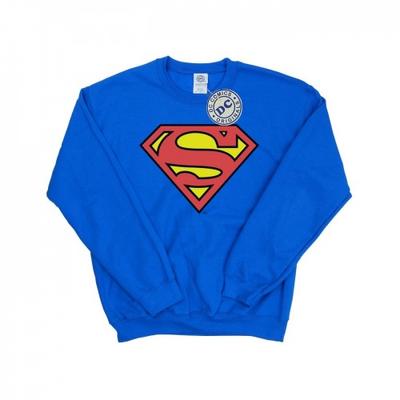Girls Superman Logo Sweatshirt