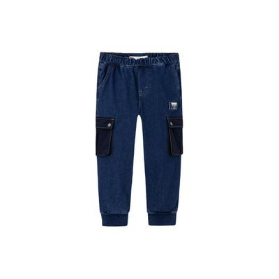 Levis Pohodlný design Elastický lem Džínové kalhoty Dětské spodní prádlo Nebesky modrá LV2332155GS-002