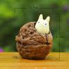 Cartoon My Neighbor Totoro Andwalnut Kernel Coal Balls Resin Miniature Micro Landscape Figures For Gift And Decoration