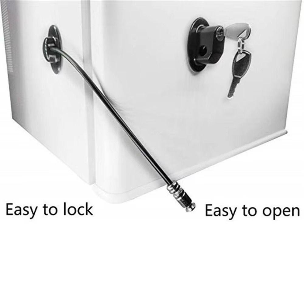Punch-free Child Proof Lock Self-adhesive Security Lock with Keys Baby Safety Lock  Refrigerator