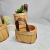 Zwiebel Ingwer Knoblauch Aufbewahrungskorb Küche Ingwer Knoblauch Korb Haushalt Japanischer Hängekorb Handgefertigter Bambus Aufbewahrungskorb