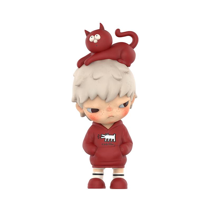 

New POP MART Hirono×KeithHaring Figure Blister Packs 10cm PPMT-2407-0065 Figure