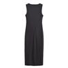 2024 Winter Women's European & American Style Slim Sleeveless Long Hollow Dress