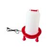 Electric Heated Waterer Efficient Heating Solution Water Dispenser for Poultry Backyard Farm Winter Use Watering Supply