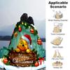Christmas Winnie Pooh Blanket Soft Throw Blanket For Home Bedroom Bed Sofa Travel Office Solid Christmas Blanket