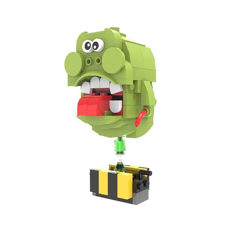 Building Block Compatibility, Creative Ornaments, Gluttonous Ghostbusters, Monster Peripheral Design Assembly