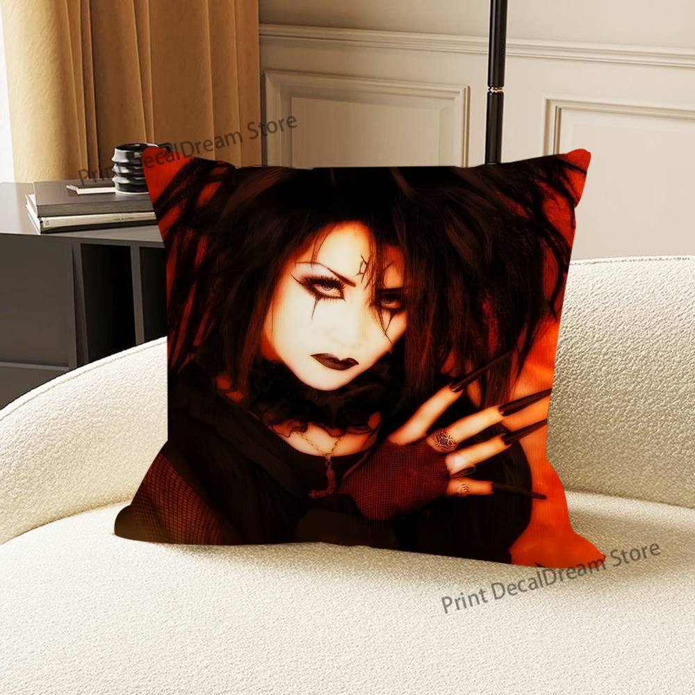Mana M-Malice Gothic Mizer Cushion For Bedroom Car Coffee Shop Room and Living Room Sofa Decorative Pillow Cover Case