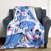 Eeyore Friends Flannel Blanket Super Soft Warm Cozy Blanket For Sofa Bed Office Travel Allseason Home Decor Gift