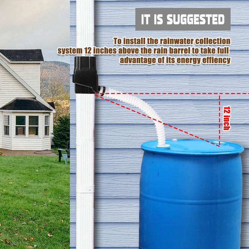 Rain Collection System Rain Water Collection Barrels Increase Water Storage Capacity Replacement Rainwater Collection  System