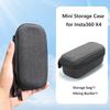 Mini-Aufbewahrungstasche für Insta360 X4 Tragbare Kratzfeste Schutz-Reiseaufbewahrungstasche für Insta 360 X4 Action-Kamera-Zubehör