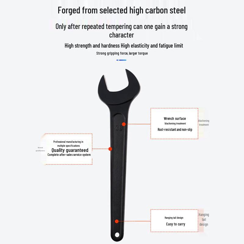 46mm Single Open-End Wrench