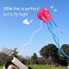 Cartoon Animal 3D Soft Kite Good Flying Outdoor Flying Toy Children's Pocket Kite  Beach Garden