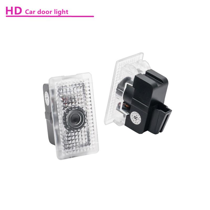 2pcs Car Door Light Projector Welcome Light For Tesla Model Y 3 X S Logo Light