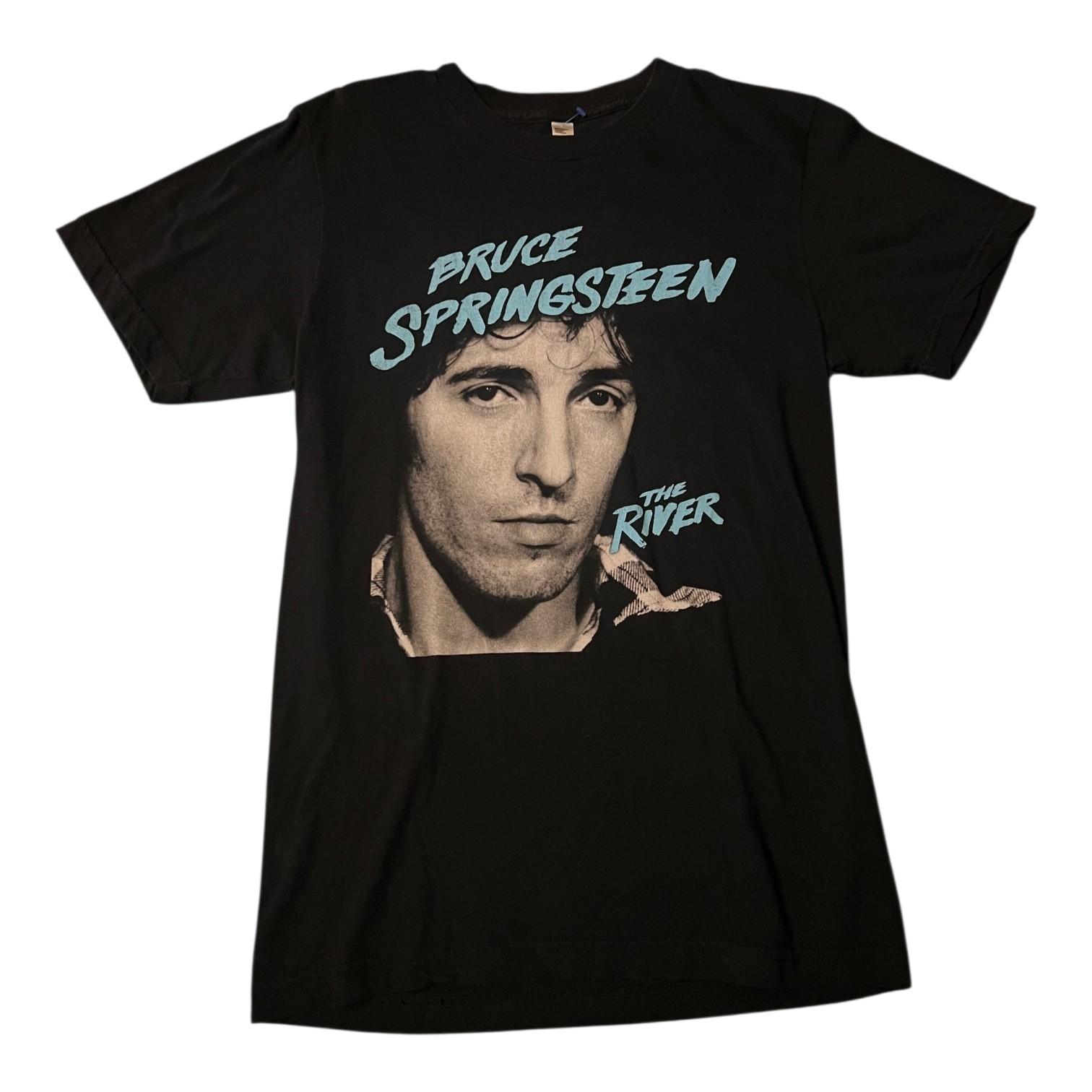 Bruce Springsteen The River Blue And Black Face Band T-Shirt Unisex Size Small XXXXL