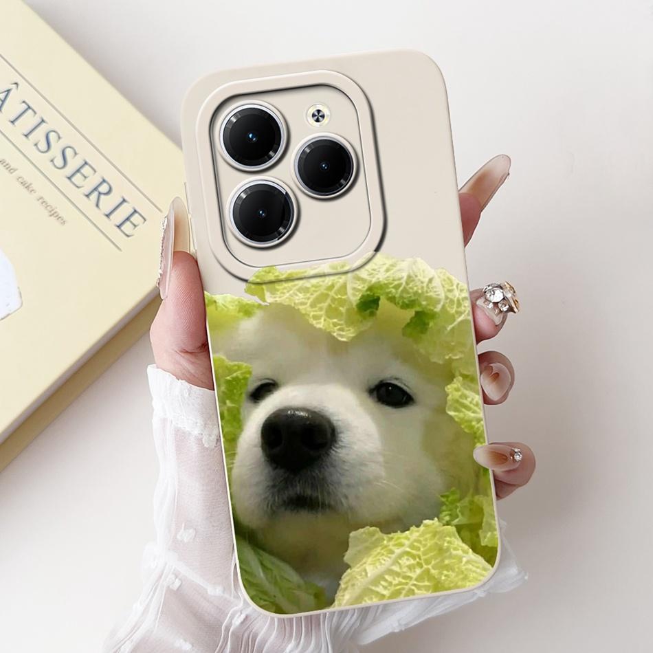 For Infinix Hot 40 Pro Case Hot 40 40i 40Pro Hot40 Hot40i Cute Panda Rabbit Cartoon Soft Silicone Shockproof Phone Cases