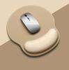 1 Pcs Grey Comfortable Wrist Support Non Slip Mice Mat Soft Mousepad for PC Laptop Computer Ergonomic Wrist Rest Mouse Pad