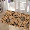 Floral Printed Entrance Non-slip Door Mat Bedroom Bedside Foot Mat Living Room Balcony Hallway Rugs Bathroom Toilet Floor Mat