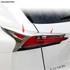 Rear Tail Trunk Head Light Lamp Frame Eyebrow Decoration Cover Trim Exterior Accessories For LEXUS NX NX200T NX300H 2015 -