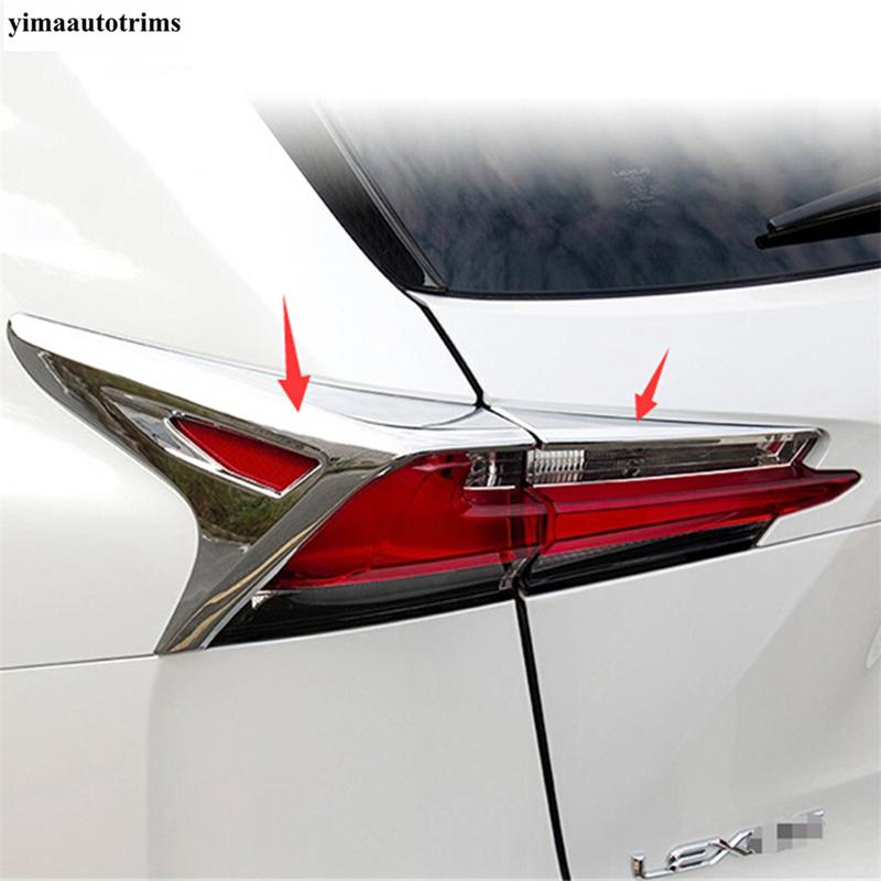 Rear Tail Trunk Head Light Lamp Frame Eyebrow Decoration Cover Trim Exterior Accessories For LEXUS NX NX200T NX300H 2015 -