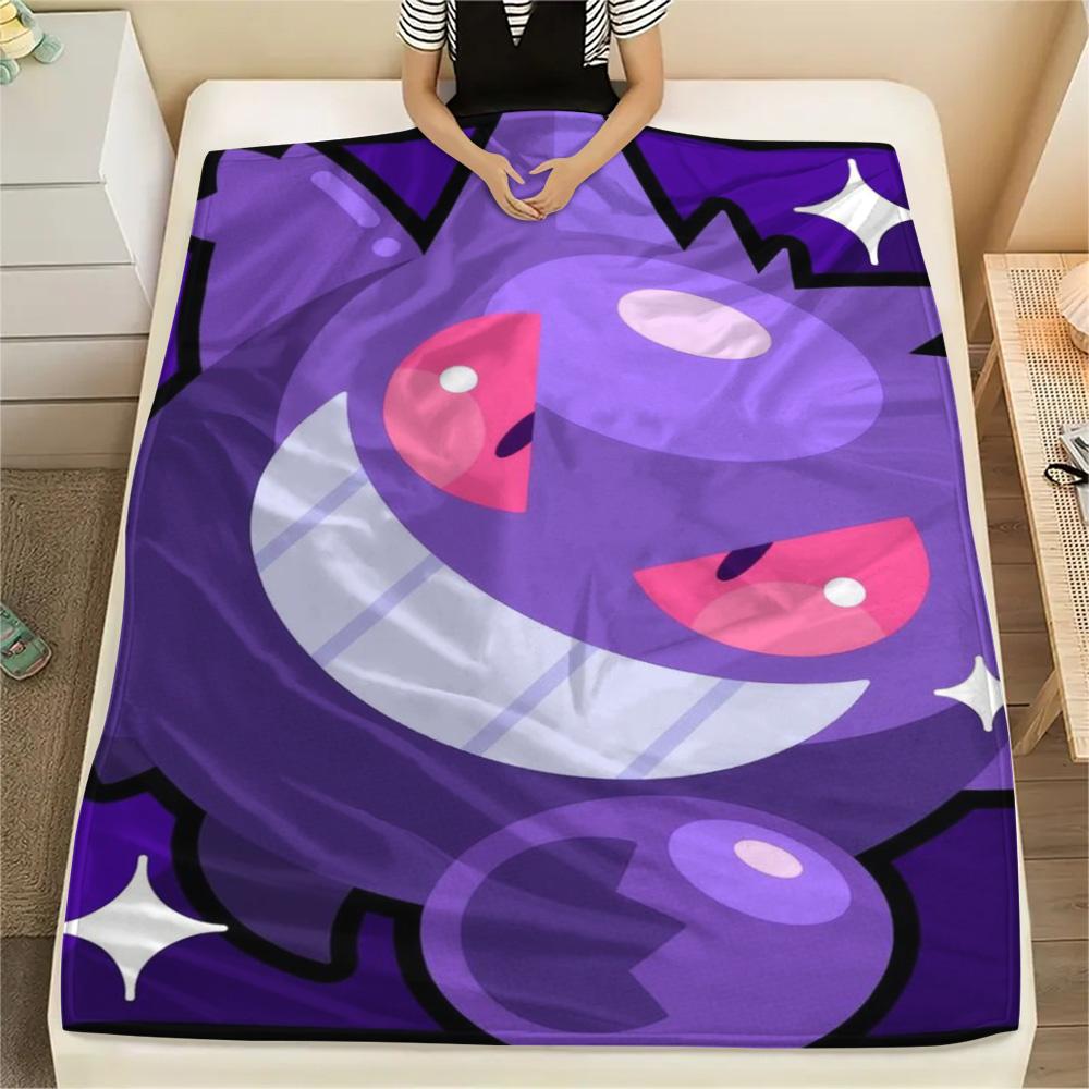 

Ectoplasma Comfort Warm Printed Blanket, Versatile Flannel Blanket for Rest, Picnic, Travel, Bed, Sofa, Chair.-TING 75x90cm