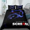 Scream Horror Night Duvet Cover Set Usa King Queen Double Full Twin Single Size Bed Linen Set